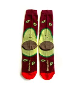 Medias Aguacate vinotinto