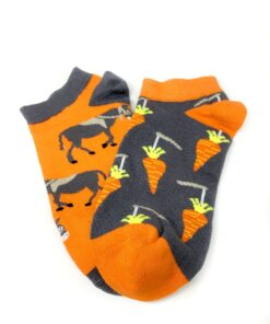 medias mix and match de burros y zanahorias