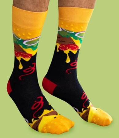 Medias de hamburguesa como Regalo para evento personalizado