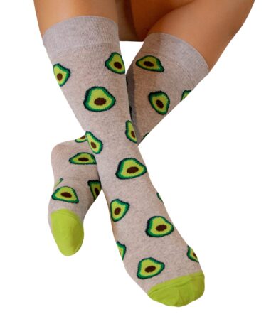 Medias como Regalo para evento personalizado aguacates